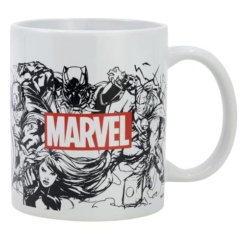 Stor 325 ml Keramiktasse in Marvel-Geschenkbox von Stor