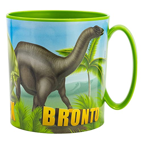 Stor 390 ML BPA FREIER PLASTIKBECHER MIKROWELLENGEEIGNET | DINOSAUR, Dinosaurier von Stor