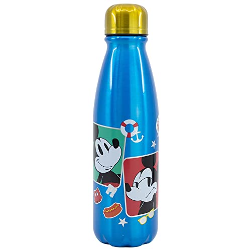 Stor 600ML KINDER ALUMINIUM FLASCHE | MICKEY MOUSE FUN-TASTIC von Stor