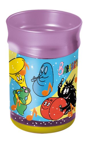 Stor - 6112 – Einrichtung und Dekoration – Barbapapapa Becher 210 ml, doppelwandig von Stor