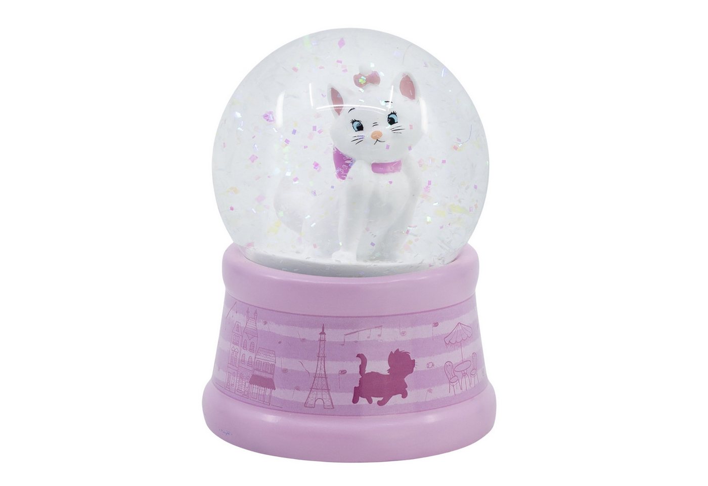 Stor Dekokugel Disney Aristocats Marie die Katze mini Glaskugel Schneekugel 9 x 7 cm von Stor