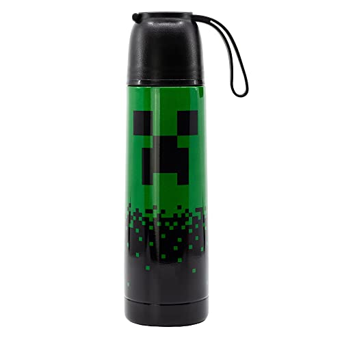 Stor - Isolierflasche aus Edelstahl 495 ml Minecraft, mehrfarbig (3452) von Stor