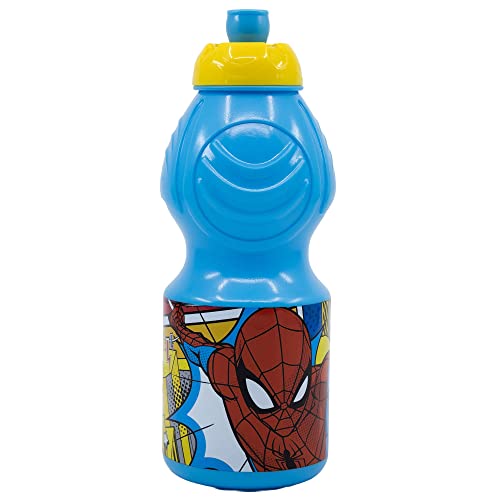 Stor KINDER-SPORTFLASCHE 400 ML | SPIDERMAN MIDNIGHT FLYER von Stor