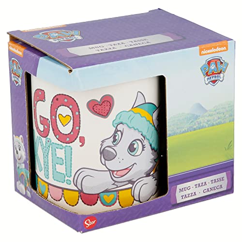 Stor Keramiktasse, 325 ml, in Geschenkbox, Paw Patrol Girl Go Skye von Stor