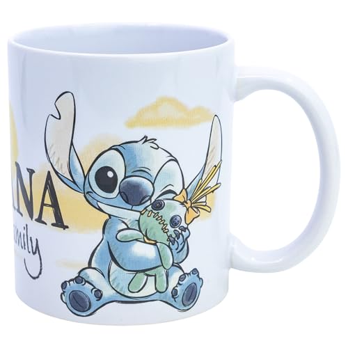 Stor Keramiktasse 325 ml in Stitch-Geschenkbox von Stor