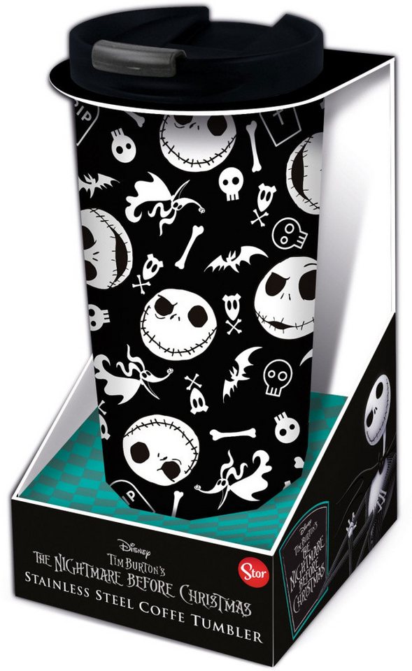 Stor Kinderbecher Nightmare before Christmas Edelstahl-Trinkbecher Jack´s Face Stor Kinderbecher Nightmare before Christmas Edelstahl-Trinkbecher Jack´s Face von Stor