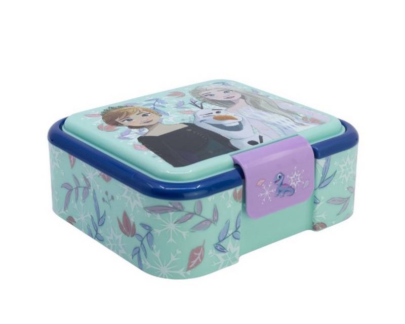 Stor Lunchbox Disney Frozen Kinder Brotdose – Lunchbox Pausenbox Schulbrotbox, (Einteilig, Einteilig), Brotzeitdose von Stor
