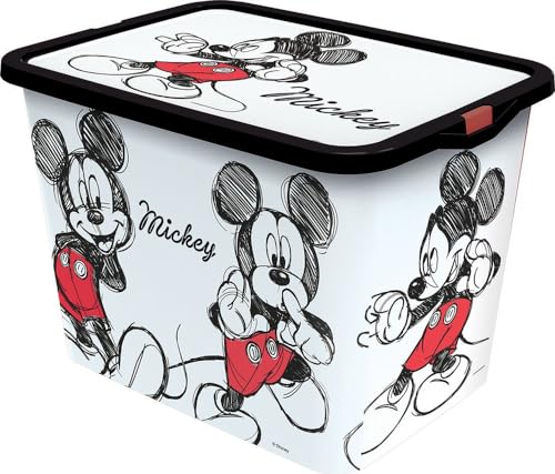 Stor Mickey Fancy 23 Liter Click Lock Aufbewahrungsbox - Mickey Fancy von Stor