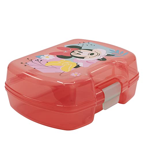 Stor PREMIUM-LUNCHBOX | MINNIE MOUSE MOUSE BEING MORE MINNIE MOUSE von Stor