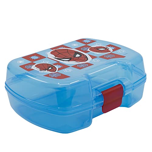 Stor PREMIUM-LUNCHBOX | SPIDERMAN MIDNIGHT FLYER von Stor