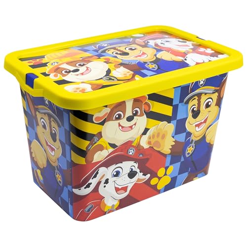 Stor Paw Patrol Aufbewahrungsbox mit Klickverschluss, 7 Liter von Stor
