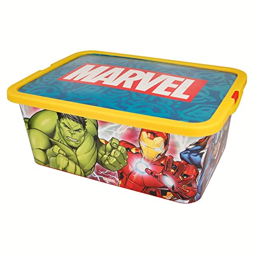 Stor SPIELZEUGBOX SPIELZEUGTRUHE AUFBEWAHRUNGSBOX 13 L Avengers MARVELMANIA von Stor