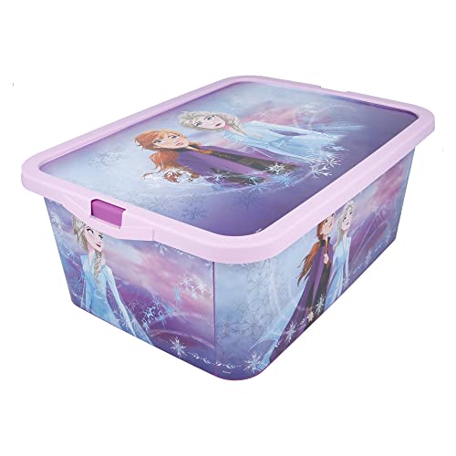 Stor 13 Liter Click Lock Aufbewahrungsbox - Frozen 2 von Stor