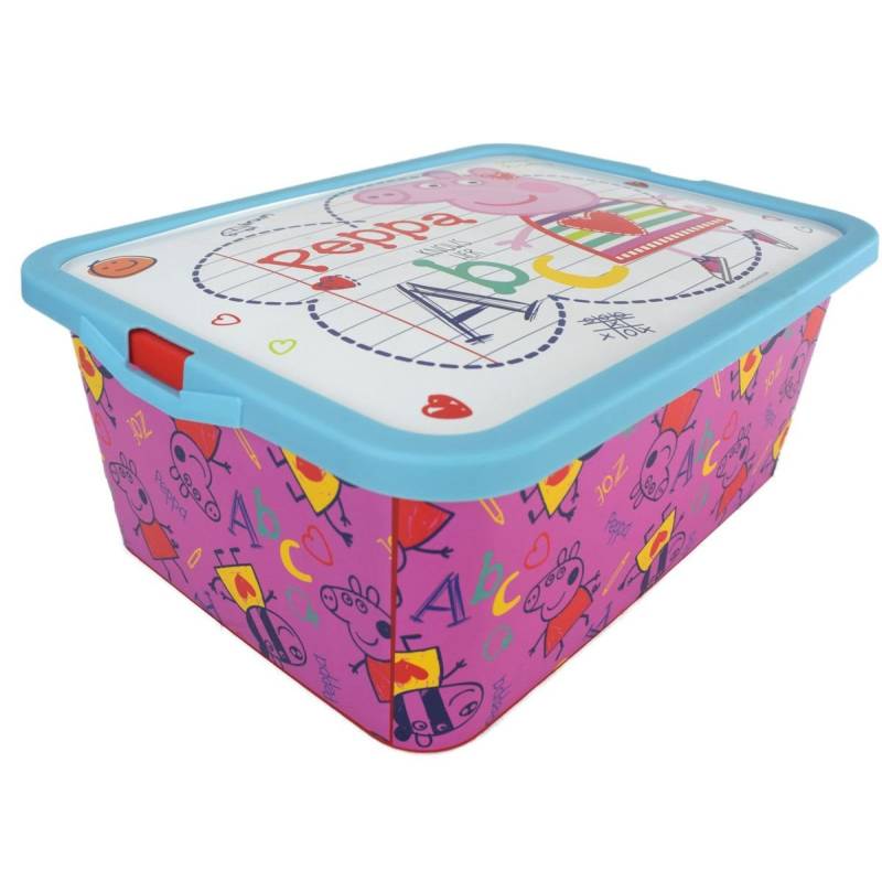 Stor Stapelbox Spielkiste ca. 40 x 29 x 16 cm Aufbewahrungsbox 13L, stapelbar von Stor