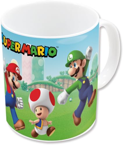 Stor Sublimationstasse aus Keramik, 325 ml, in Geschenkbox von SUPER MARIO DESIGN ON OUR WAY von Stor
