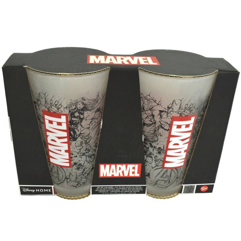 Stor Tasse Trinkglas Set im Geschenkkarton 2er Set verschiedene Motive, Borosilikatglas, authentisches Design von Stor