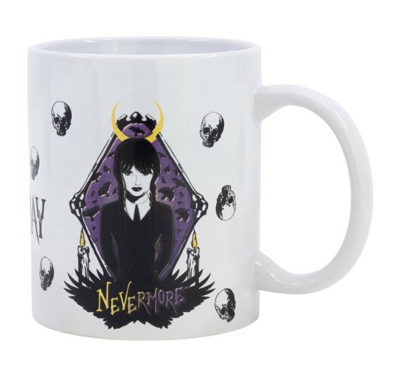 Stor Tasse Wednesday Tasse Nevermore 325 ml Stor Tasse Wednesday Tasse Nevermore 325 ml von Stor
