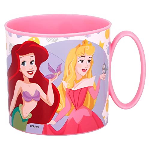 Stor - Tasse für Kinder - DISNEY PRINCESS - Kindertasse 265ml aus BPA-freien Kunststoff von Stor