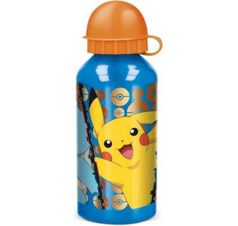 Stor Trinkflasche KLEINE ALUMINIUMFLASCHE 400ml POKEMON von Stor