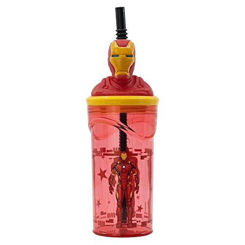 Stor WIEDERVERWENDBARER KINDERBECHER AUS BPA-FREIEM KUNSTSTOFF 430 ML MIT 3D-FIGUR AUF DEM DECKEL | AVENGERS IRON MAN Stor WIEDERVERWENDBARER KINDERBECHER AUS BPA-FREIEM KUNSTSTOFF 430 ML MIT 3D-FIGUR AUF DEM DECKEL | AVENGERS IRON MAN von Stor