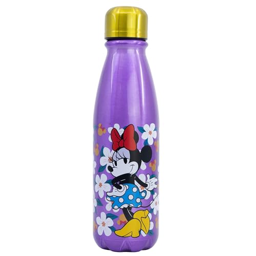Stor Wiederverwendbare Flasche aus Aluminium für Kinder 600 ml | MINNIE SUNSHINE von Stor