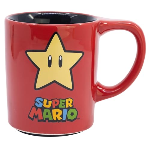 Super Mario Keramiktasse, kippsicher, 300 ml Super Mario Keramiktasse, kippsicher, 300 ml von Stor