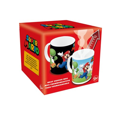Super Mario Tasse mit Thermoeffekt Group 325 ml Super Mario Tasse mit Thermoeffekt Group 325 ml von Stor