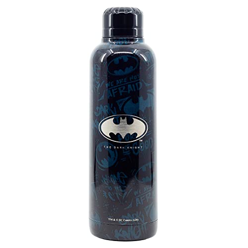 Batman | Wiederverwendbare Edelstahl-Wasserflasche | Thermosflasche mit doppelter Isolierung für 12 Stunden heißes Getränk und 18 Stunden kaltes Getränk - Bpa Free - 515 Ml Batman | Wiederverwendbare Edelstahl-Wasserflasche | Thermosflasche mit doppelter Isolierung für 12 Stunden heißes Getränk und 18 Stunden kaltes Getränk - Bpa Free - 515 Ml von Stor