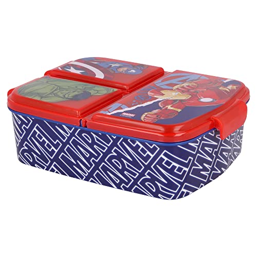 The Avengers - Lunch-Box mit 3 Fächern - Kinder-Schule Lunch-Box von Stor