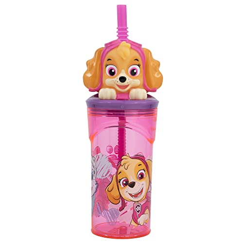 WIEDERVERWENDBARER KINDERBECHER AUS BPA-FREIEM KUNSTSTOFF 430 ML MIT 3D-FIGUR AUF DEM DECKEL | PAW PATROL GIRL SKETCH ESSENCE WIEDERVERWENDBARER KINDERBECHER AUS BPA-FREIEM KUNSTSTOFF 430 ML MIT 3D-FIGUR AUF DEM DECKEL | PAW PATROL GIRL SKETCH ESSENCE von Stor
