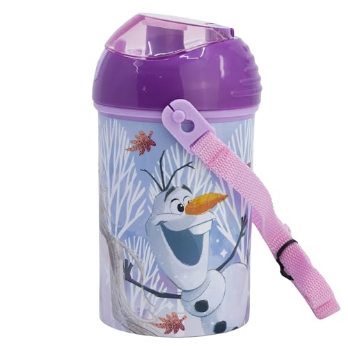 Wiederverwendbare Flasche Robot Pop Up mit Strohhalm, Corra Y CIERRE DE 450 ml | Frozen Autum Leaves Wiederverwendbare Flasche Robot Pop Up mit Strohhalm, Corra Y CIERRE DE 450 ml | Frozen Autum Leaves von Stor