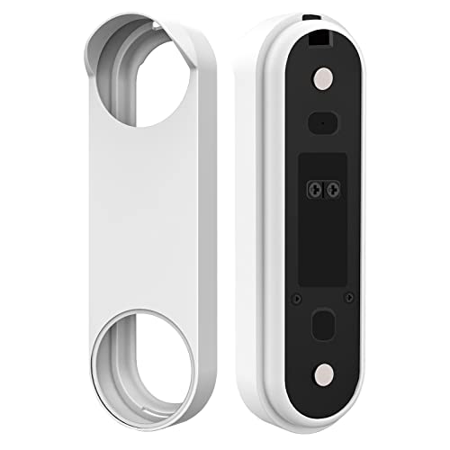 Storaffy Silikonhülle für Google-Nest Doorbell (verkabelt, 2. Generation) | Anti-Kratz-Schutzhülle für Türklingel Staubschutz | Professionell Entworfen für -Nest Doorbell von Storaffy