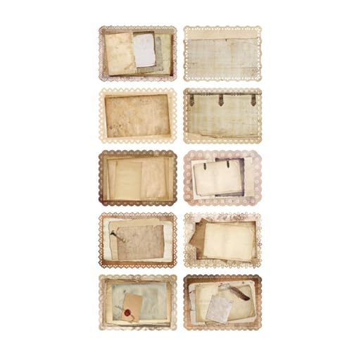 10pcs Ästhetisches Spitzenmuster Dekoratives Papier Sammelalbum Hintergrundpapier Für Scrapbooking Journal Bilderrahmen Album Journalling Accessoires 10pcs Ästhetisches Spitzenmuster Dekoratives Papier Sammelalbum Hintergrundpapier Für Scrapbooking Journal Bilderrahmen Album Journalling Accessoires von Storage Bag