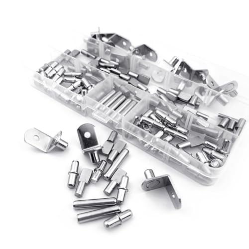 120pcs Regalunterstützung Pegs Heavy Duty Pin Möbelunterstützung Für Schränke Schränke Bücherregale Display Schrankhalterungen Pin von Storage Bag