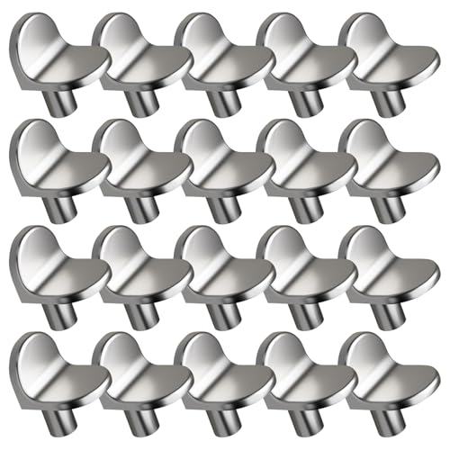 20pieces Mehrzweckmessung Legierungsschelfklammern Pin Für Schränke Buchhalden Und Schränke Easy Installion Legal Pegs Bequem von Storage Bag