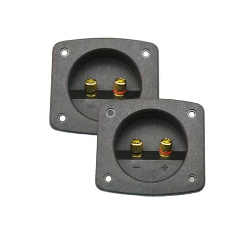 2pcs Car Stereos 2 Wege Lautsprecher Box Terminals Spring Cup Connectors Banana Plugs Subwoofer Plugs Installation 2pcs Car Stereos 2 Wege Lautsprecher Box Terminals Spring Cup Connectors Banana Plugs Subwoofer Plugs Installation von Storage Bag