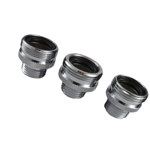3pcs Professionelle Duscharmadapter Kupfer Duschkugelgelenk Adapter Typ Bis 1/2 Zoll von Storage Bag