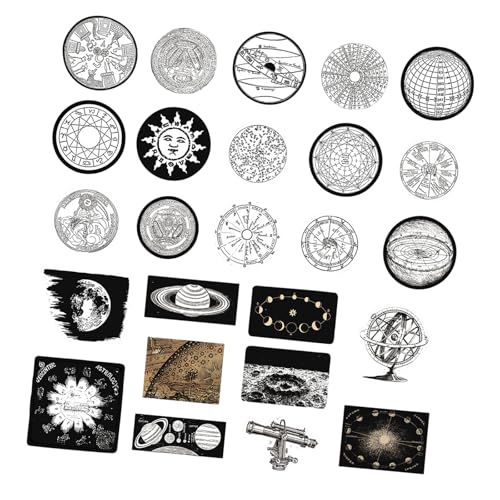 50pcs Ästhetischer Aufkleber Scrapbooking Decorative Sticker Für Wasserflasche Notebook Journal Telefon Laptop Scrapbooking Kleber Dekorative von Storage Bag