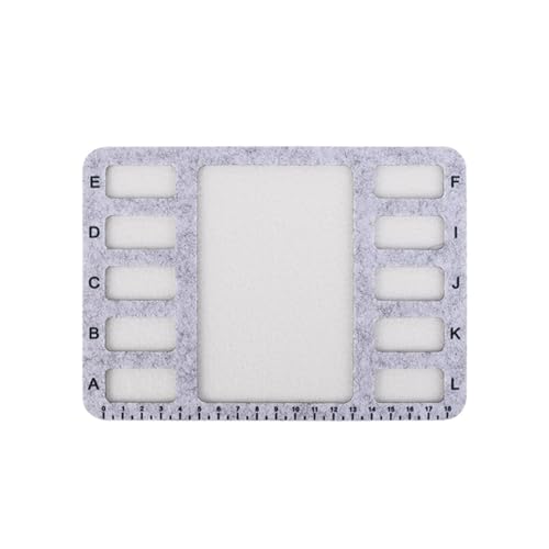 Bastelperlen Layout Matte Mit Messleitfäden Spill Proof Oberflächen Perlenschale Ideal Für Komplizierte Schmuckkreationen Einfaches Sauberes Perlenhandwerkswerkzeug Bastelperlen Layout Matte Mit Messleitfäden Spill Proof Oberflächen Perlenschale Ideal Für Komplizierte Schmuckkreationen Einfaches Sauberes Perlenhandwerkswerkzeug von Storage Bag