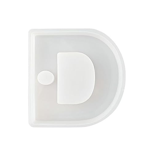 Buchstaben Alphabete Form Silikonform Schokoladen Kerzenhalter Formen Kuchen Party Dekoration Kristall Epoxidharz Schimmel Kerzenhalter von Storage Bag