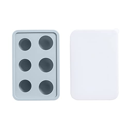 Eiszubereitungswerkzeug Rund Silikone Formen Küchen Silikone Eisschale Mit Deckel Für Gefriergeräte Eisformen Tablett von Storage Bag