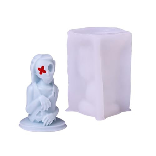 Empfindliche Kerzenform Silikonform Kerze Herstellung Wiederverwendbarer Epoxidgussform von Storage Bag
