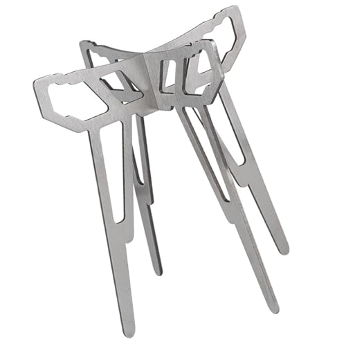 Faltbarer Kochständer Für Wandern Und Grillabende Verwenden Sie Faltbare BBQ Töpfe. Unterstützt Rack Easy Grills Pan Stative Tripod von Storage Bag