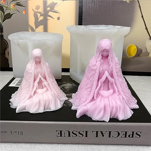 Frau Statue Kerze Silikonform Für Handgefertigte Schokoladendekorationen Aromatherapie Gips Seifenform Halloween Silikonkerkerform Frau Statue Kerze Silikonform Für Handgefertigte Schokoladendekorationen Aromatherapie Gips Seifenform Halloween Silikonkerkerform von Storage Bag