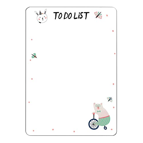 Größe Whiteboard Daily Kalender Home School School Zeichnung Kühlschrank Meldung Aufkleber Tägliches Nachrichten Zeichnung Kühlschrank Whiteboard Blatt TO DO LISTE von Storage Bag
