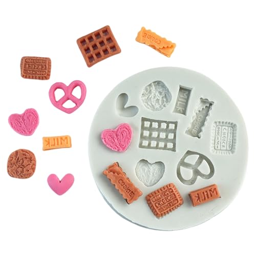 Hitzebeständige Silikon Keksformen Easy Releases Design Perfekt Für Dessert Urlaubsgeschenkhandwerksprojekte von Storage Bag