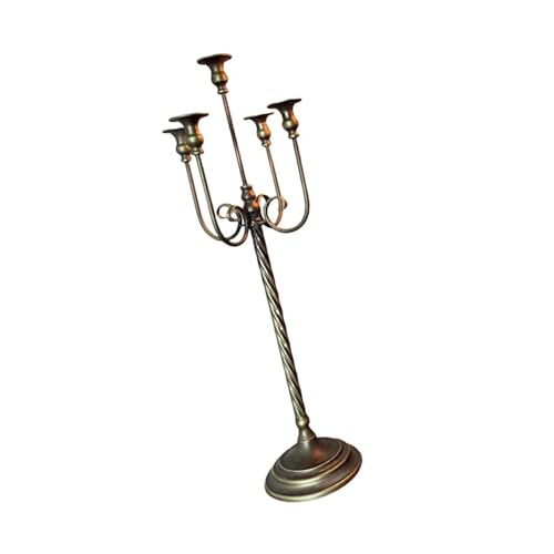 Iron Taper Kerzenhalter Dekorative Stand Fünf Kerzenhalter Für Hochzeit Esstisch Party Dekorationen Dekorativer Stand Iron Taper Kerzenhalter Dekorative Stand Fünf Kerzenhalter Für Hochzeit Esstisch Party Dekorationen Dekorativer Stand von Storage Bag