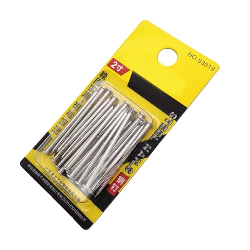 Möbelbaugruppe Nägel Stahlnägel Set Für Bildhänge Und Holzbearbeitung Für Trockenwand Und Kiefern Mit 2 Größe Professioneller Holzbearbeitung von Storage Bag