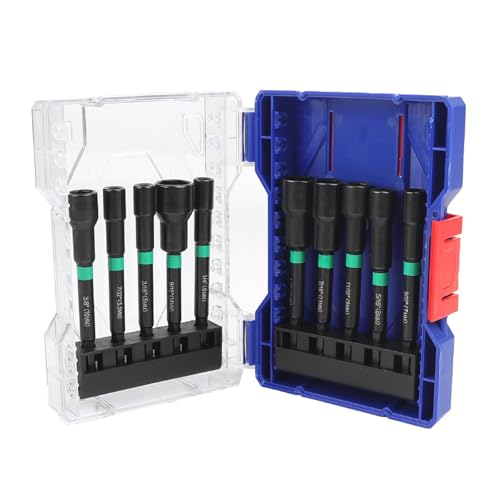 Multiple Größe Hexagonal Shanks Socket Bit Verlängerte Länge Sockel Für Elektrische Bohrer Und Schraubendreher Mit Verbesserung Der Sicheren Befestigung Des Magnetismus Multiple Größe Hexagonal Shanks Socket Bit Verlängerte Länge Sockel Für Elektrische Bohrer Und Schraubendreher Mit Verbesserung Der Sicheren Befestigung Des Magnetismus von Storage Bag