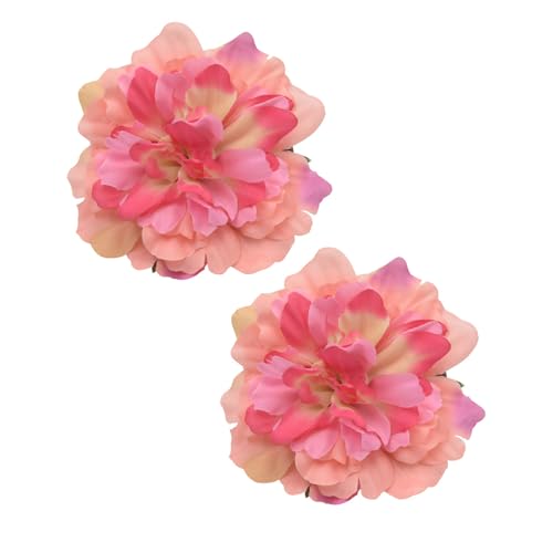 Packung Von 2 Künstlichen Blumenvorhangklammern Moderne Dekorative Tiebacks Verschlüsse Schnallen Fenster Drapeholds Klemme Decors Fenster Vorhänge Clips von Storage Bag